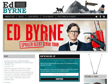Tablet Screenshot of edbyrne.com